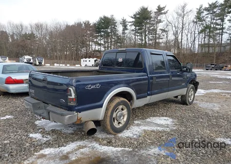2005 Ford F-250 Lariat/Xl/Xlt from USA, damaged, VIN 1FTSW21P25EC49926